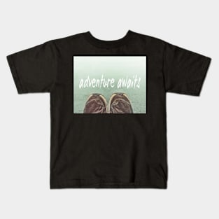 Adventure Awaits Kids T-Shirt